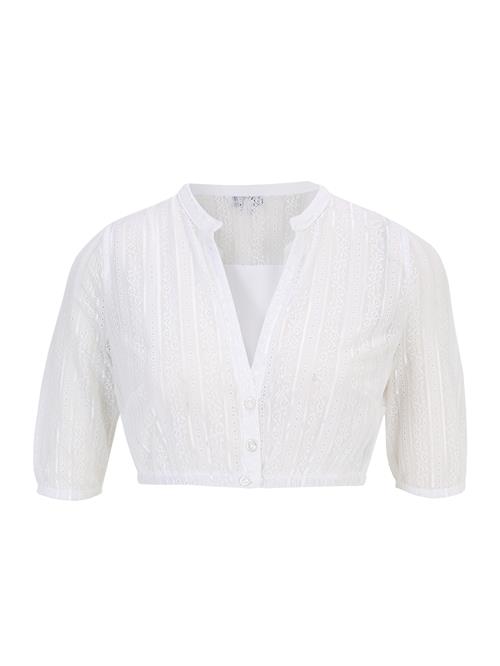 MARJO Dirdnl-bluse 'Ilse Linda'  offwhite