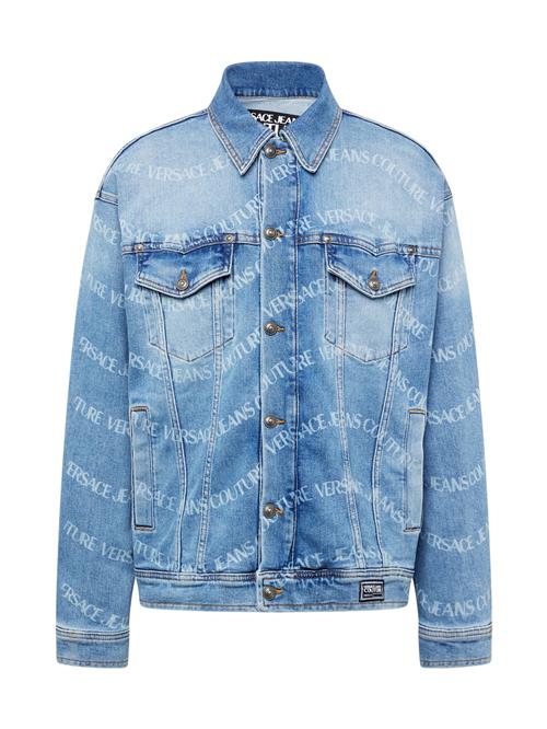 Versace Jeans Couture Overgangsjakke '76UP400'  blue denim / hvid