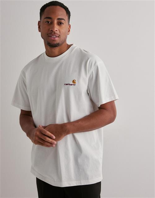 Carhartt WIP S/S American Script T-Shirt Hvid