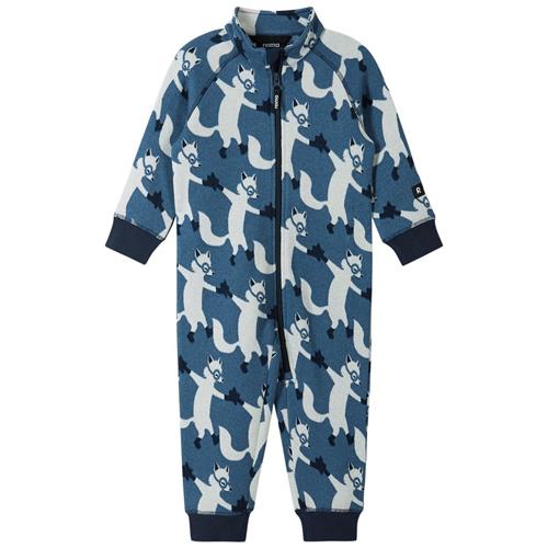 Reima Fleeceheldragt, Myytti - Blue Ocean 98 cm  Blå  98 cm  Unisex