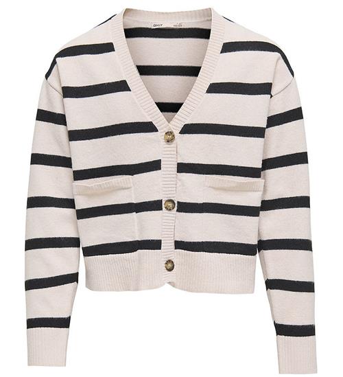 Kids Only Cardigan - Strik - KogAma - Birch/Black