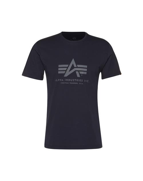 ALPHA INDUSTRIES Bluser & t-shirts  mørkeblå / grå