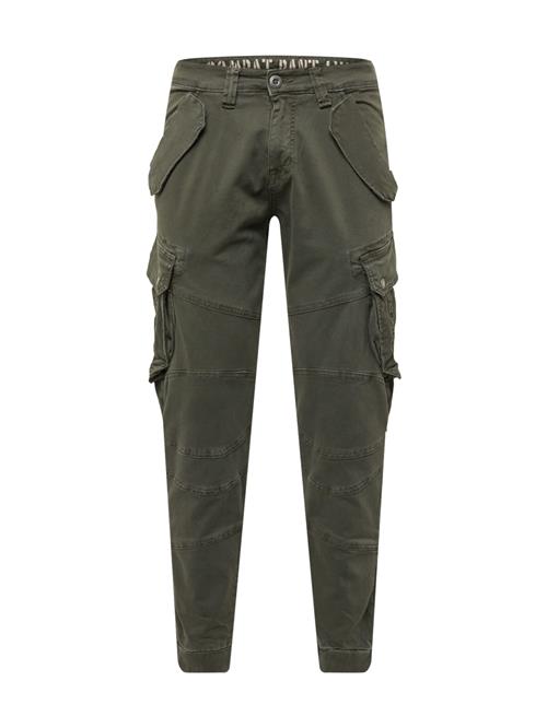 ALPHA INDUSTRIES Cargobukser 'Combat'  khaki