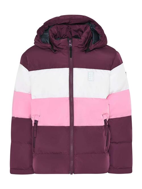 LEGO® kidswear Overgangsjakke 'Jipe 705'  lys pink / bordeaux / hvid