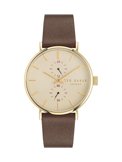 Ted Baker Analogt ur 'Phylipa Gents Timeless'  creme / brun / guld / bordeaux