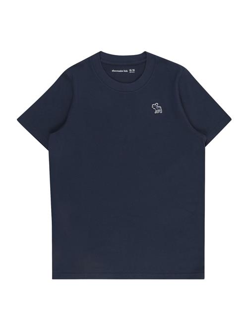 Abercrombie & Fitch Shirts 'DEC 4 ESSENTIAL'  navy / hvid