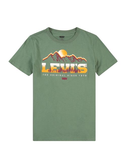 LEVI'S ® Shirts 'MAJESTIC MOUNTAINS'  siv / cyclam / orange / hvid