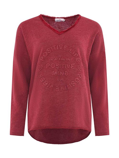 Zwillingsherz Sweatshirt 'Positive Mind'  bær