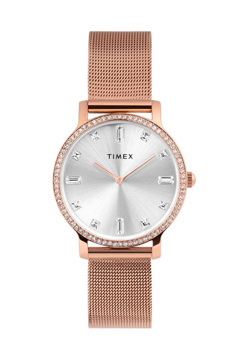 TIMEX Analogt ur ' Transcend '  rosa guld / sølv