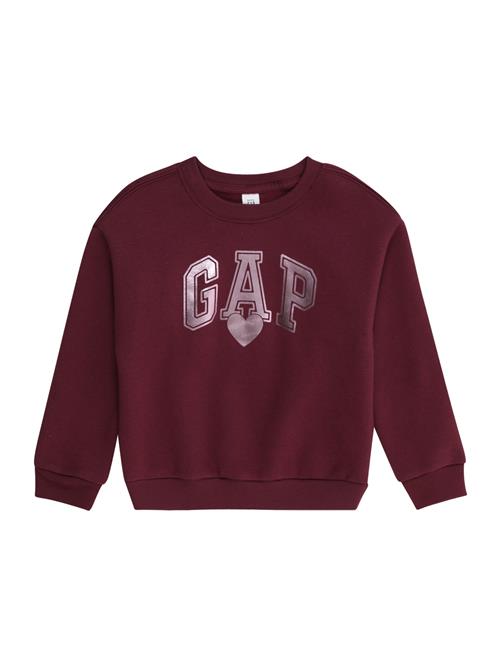 GAP Sweatshirt  bordeaux / sølv