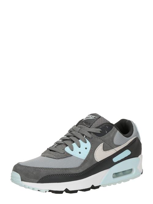 Nike Sportswear Sneaker low 'AIR MAX 90'  lyseblå / stone / mørkegrå / sort