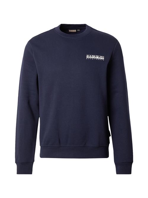 NAPAPIJRI Sweatshirt 'B-FORNET'  marin / rød / hvid