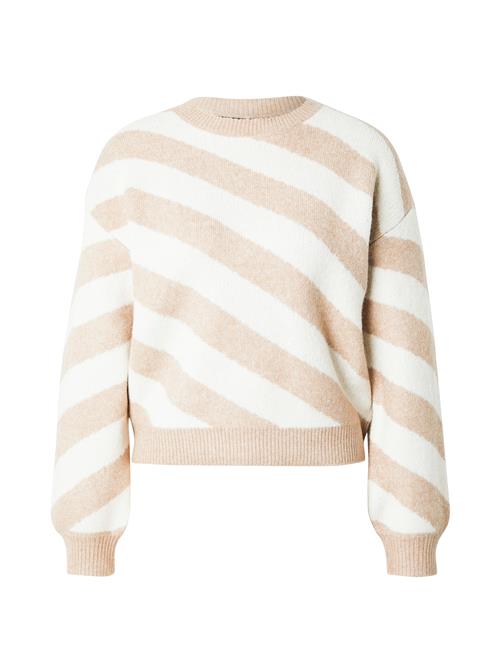 Se VERO MODA Pullover  beige / offwhite ved About You