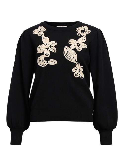 Se OBJECT Pullover 'OBJJoana'  lysebeige / sort ved About You