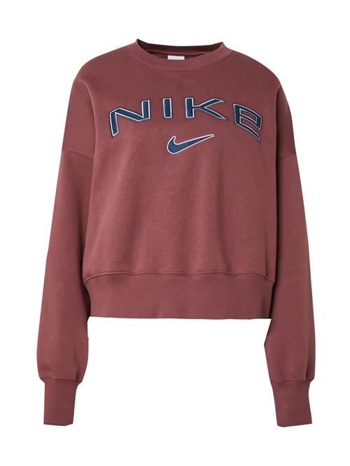Nike Sportswear Sweatshirt 'PHNX FLC'  marin / brun / hvid