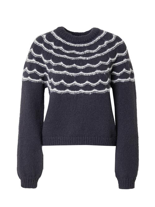 VERO MODA Pullover 'VMCHARMAINE'  antracit / hvid