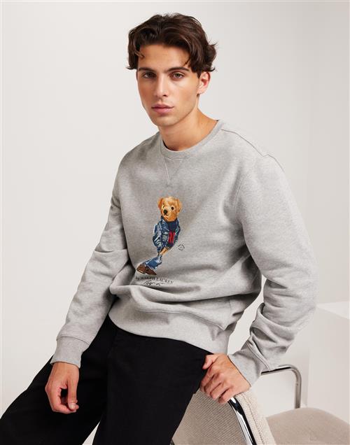 Polo Ralph Lauren LSCNM4-Long Sleeve-Sweatshirt Sweatshirts Grå