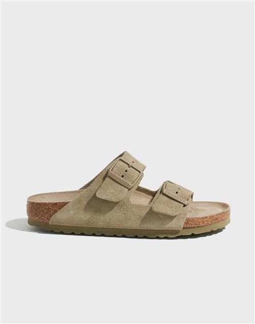 Se Birkenstock - Grøn - Arizona SFB LEVE ved Nelly