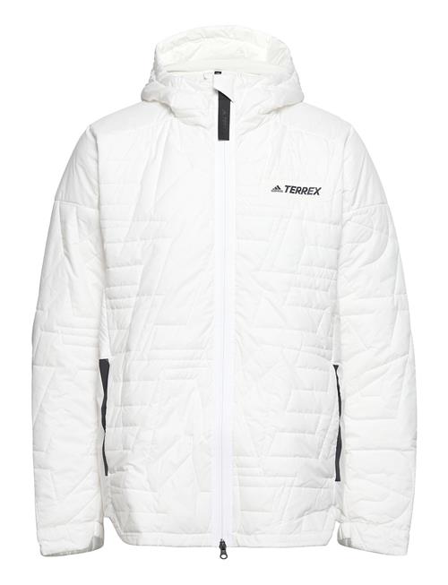 adidas Terrex Terrex Myshelter Primaloft Hooded Padded Jacket Adidas Terrex White