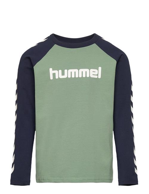 Hummel Hmlboys T-Shirt L/S Hummel Green