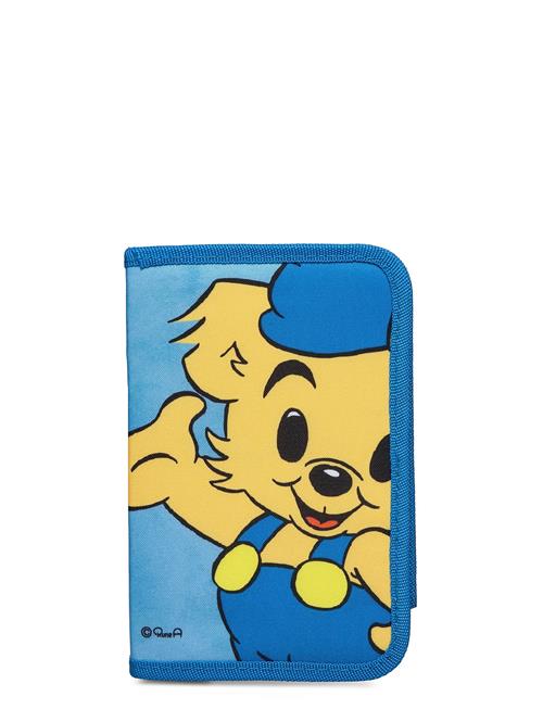 Bamse Happy Friends Single Decker With 8 Colour Pencils Euromic Blue