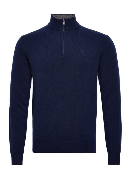 Hackett London Lambswool Hzip Hackett London Navy