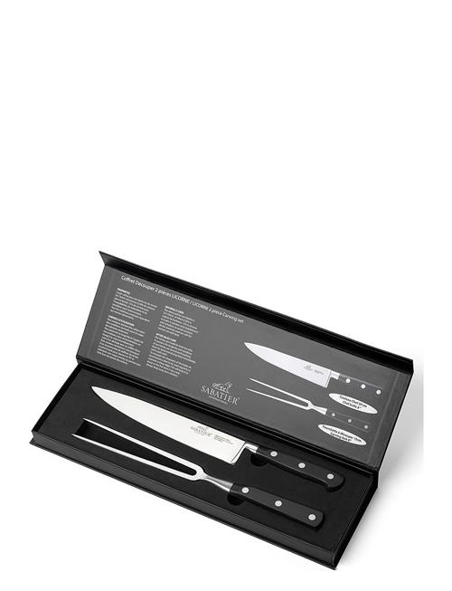 Lion Sabatier Carving Set Licorne 2-Pack Lion Sabatier Silver