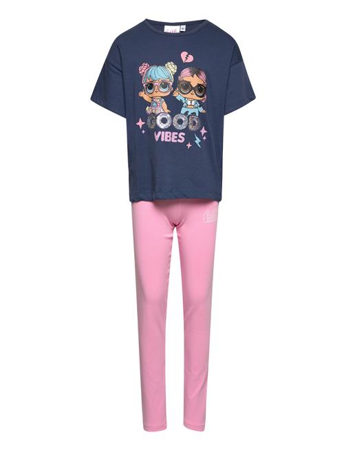 L.O.L Set 2P Ts + Legging L.O.L Pink