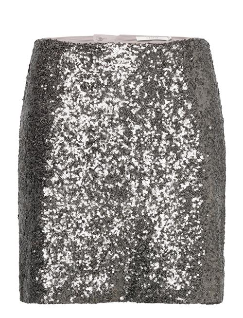 Gestuz Babethgz Mw Mini Skirt Gestuz Silver