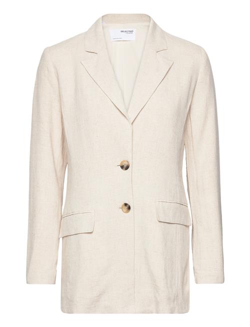 Selected Femme Slfviva Ls Blazer Noos Selected Femme Grey