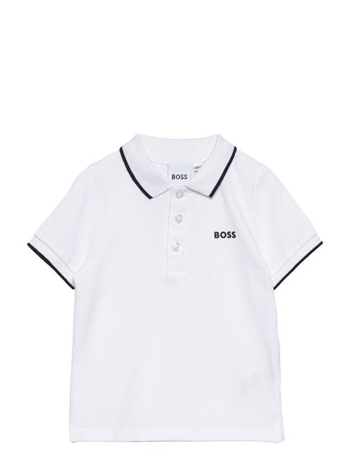 BOSS Short Sleeve Polo BOSS White