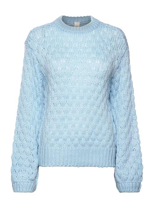 YAS Yasbubba Ls Knit Pullover S. Noos YAS Blue