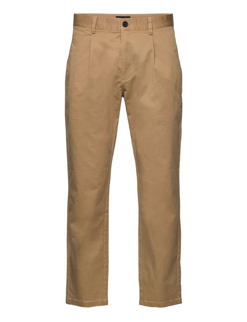 Clean Cut Copenhagen Lake Pleat Twill Pants Clean Cut Copenhagen Beige