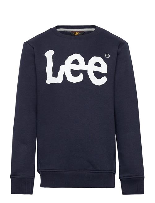 Lee Jeans Wobbly Graphic Bb Crew Lee Jeans Navy