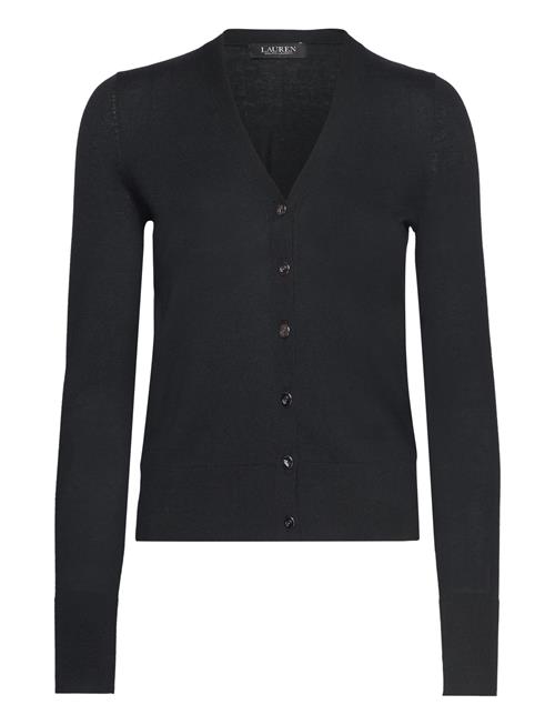 Lauren Ralph Lauren Cotton-Blend Cardigan Lauren Ralph Lauren Black