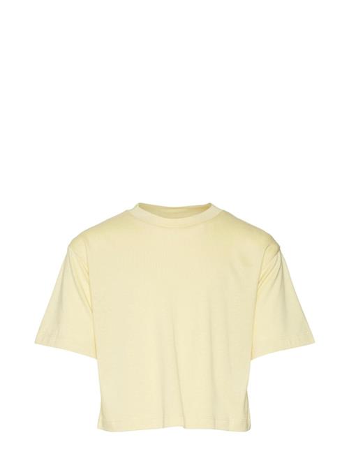 Vero Moda Girl Vmpastel Cropped Ss Top Box Girl Vero Moda Girl Yellow