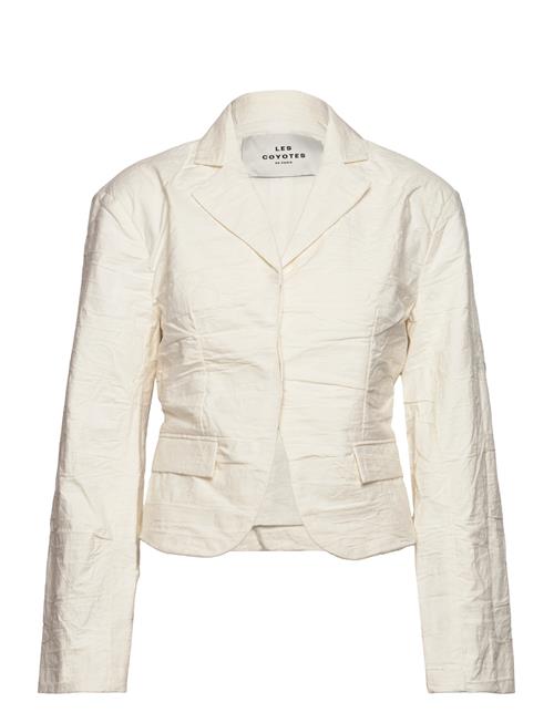 Les Coyotes De Paris Small Fit Blazer Les Coyotes De Paris Cream