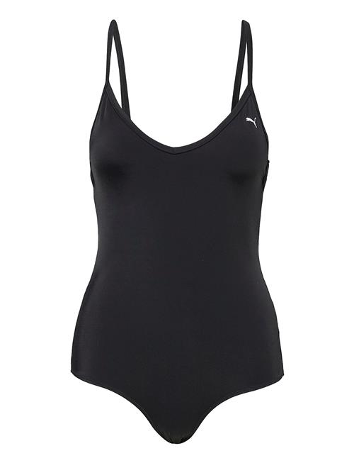 Puma Swim Puma Swim Women V-Neck Crossback Swimsuit 1P Puma Swim Black