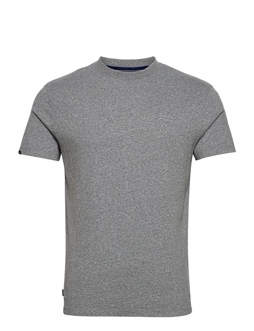 Essential Logo Emb Tee Superdry Grey