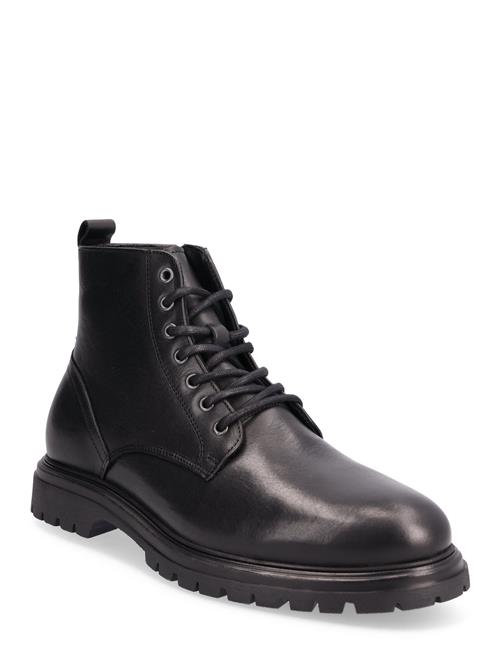 Bianco Biagil Lace Up Boot Soft Texas Bianco Black