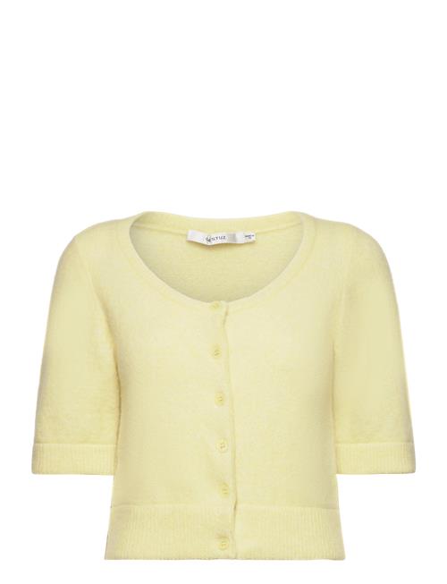 Alphagz U-Cardigan Gestuz Yellow