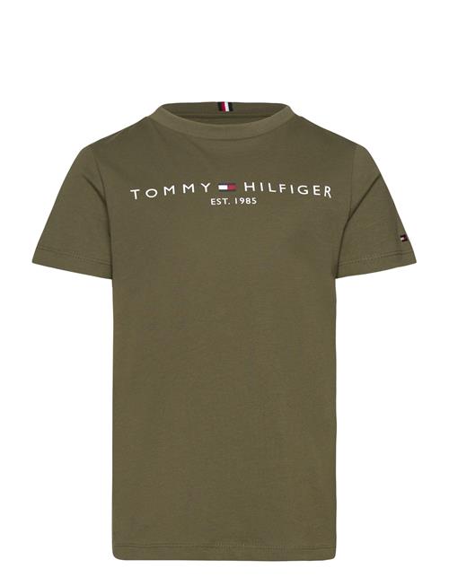 Tommy Hilfiger U Corp Logo Ess Tee Ss Tommy Hilfiger Green