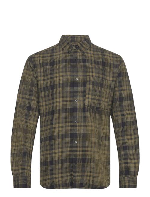 ONLY & SONS Onsyun Reg Btn Down Check Ls Shirt ONLY & SONS Khaki