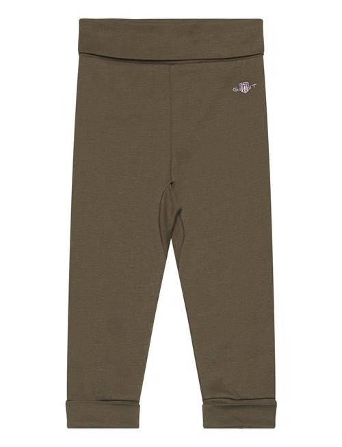 GANT Shield Leggings GANT Khaki