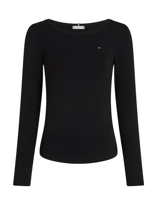 Tommy Hilfiger Slim 5X2 Rib O-Nk Ls Tommy Hilfiger Black