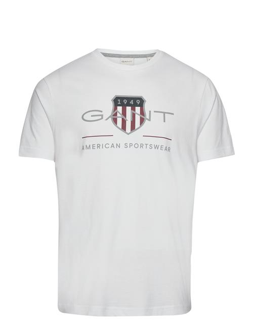 GANT Reg Archive Shield Ss T-Shirt GANT White