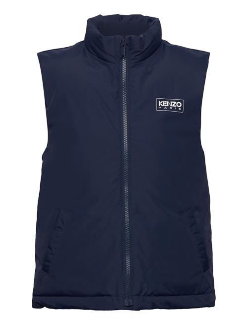 Kenzo Puffer Jacket Sleeveless Kenzo Blue