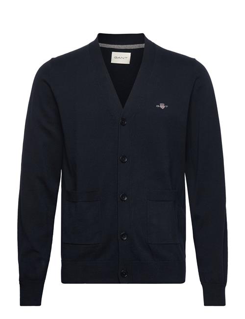 Classic Cotton V-Cardigan GANT Navy