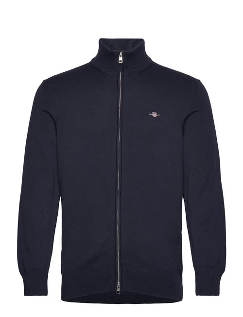 GANT Casual Cotton Zip Cardigan GANT Navy