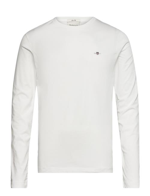 GANT Slim Shield Ls T-Shirt GANT White